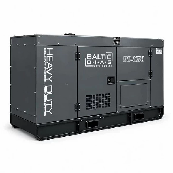Дизельный электрогенератор мощностью 58 кВт BD-K58