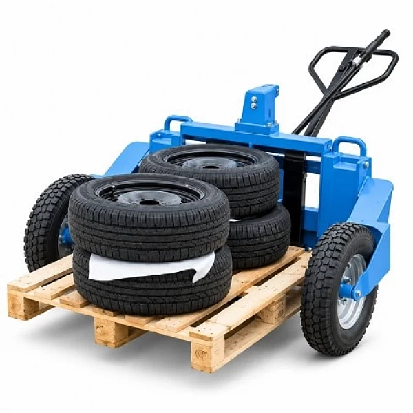 All-terrain pallet truck, 1.2 metric tons, fork length 860 mm, HanseLifter BF-GL