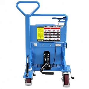 Mobile scissor lift with platform 1 tons HanseLifter GPL
