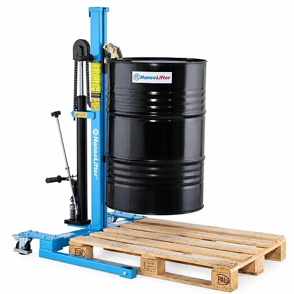 Drum lifter and roller 300 kg HanseLifter FHR300