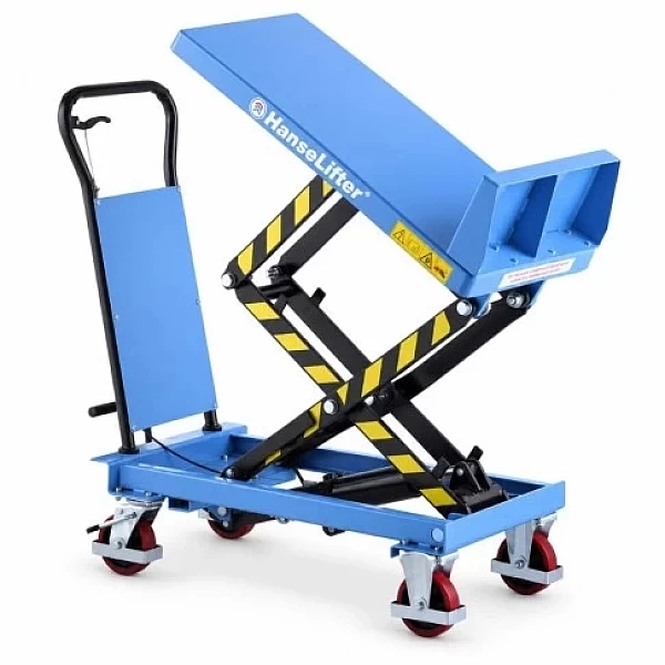 Tilting lift table trolley 150 kg HanseLifter NHT150
