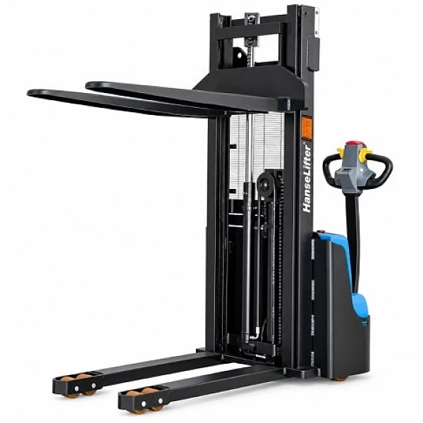 Electric high-lift truck with control handle 1.2-metric-ton HanseLifter SMART-DH1230-PFH-LI