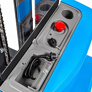 Electric high-lift truck with control handle 1.2-metric-ton HanseLifter SMART-DH1230-PFH-LI