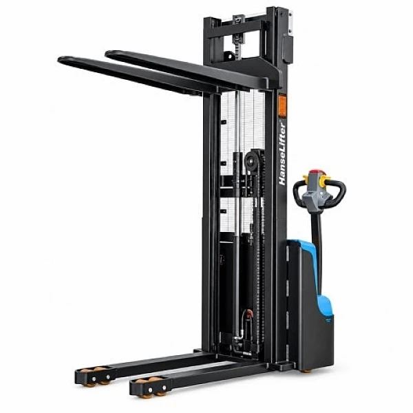 Electric high-lift truck with control handle 1,2 tons HanseLifter SMART-DH1235-PFH-LI