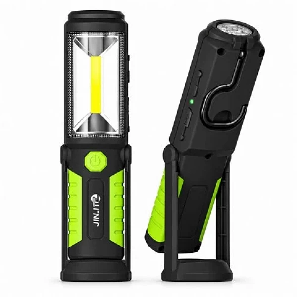 Uzlādējams prožektors COB (3W) + LED5