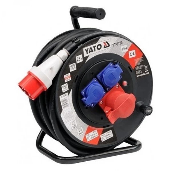Pagarinātājs ar spolīti 25m 5G2,5mm² 230/400V