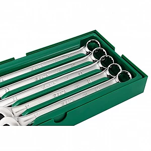 Tray with combination wrench set 8 pcs.