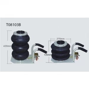 Pneumatic jack 3 tons with short handles