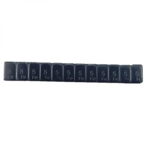 Līmējamie riteņu balansēšanas atsvari 60 g (12 x 5 g), 100 gab.