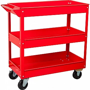 Trolley with three shelves