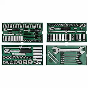 Tool trolley, 7 drawers Sata Pro with 300 pcs. tools