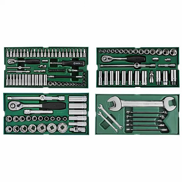 Tool trolley, 7 drawers Sata Pro with 300 pcs. tools