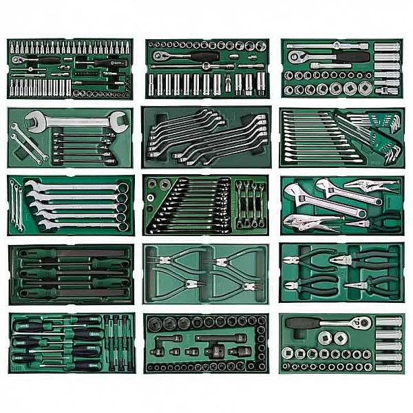 Tool trolley, 7 drawers Sata Pro with 300 pcs. tools