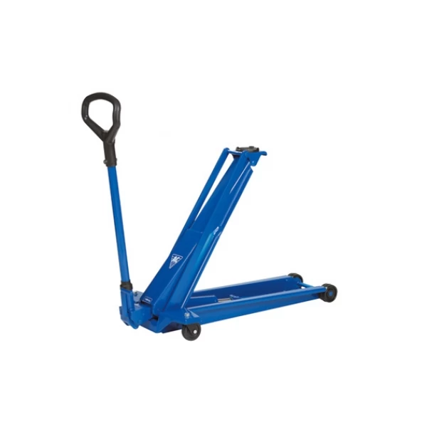 Hidrauliskais domkrats ar riteņiem 80 - 735 mm AC Hydraulic DK13HLQ