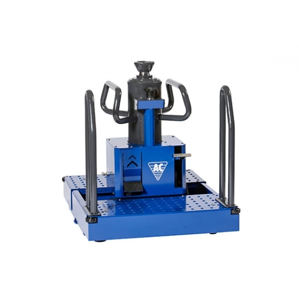 AC Hydraulic GGD150U uz bedres grīdas uzstādāms pneimohidrauliskais pacēlājs, 15 t
