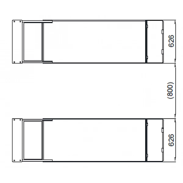 Double scissor lift ATH-Frame Lift 35FZ 3500kg
