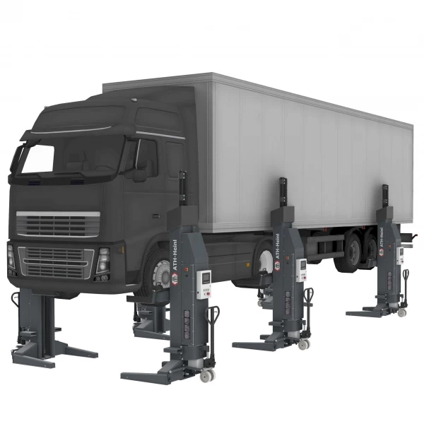 Elektrohidrauliskā pacelšanas sistēma ar akumulatoru un bezvadu vadību ATH RG5.5-6WB lieljaudas transportlīdzekļiem ATH-Heinl