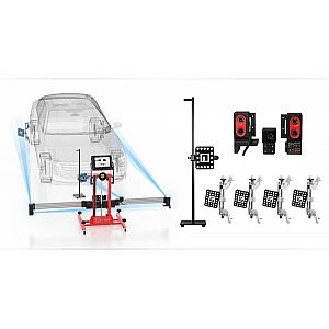 ADAS calibration system Autel IA800 with optical positioning system