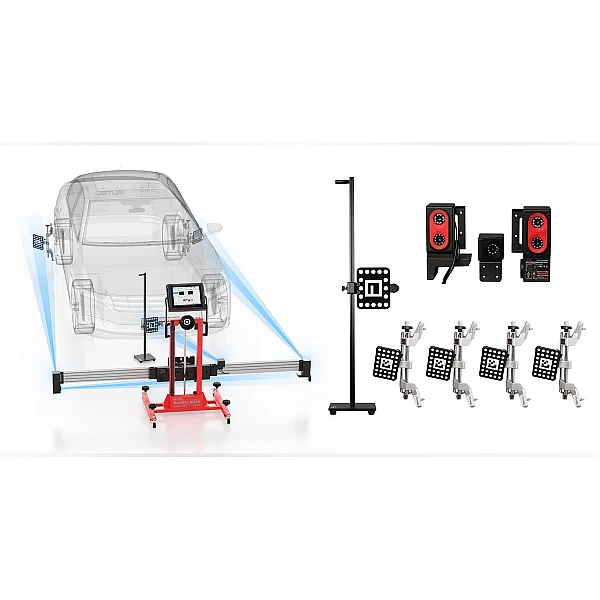 ADAS calibration system Autel IA800 with optical positioning system