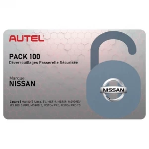 Nissan license (SGW) activation card Autel