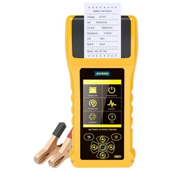 Autool BT760 akumulatoru testeris