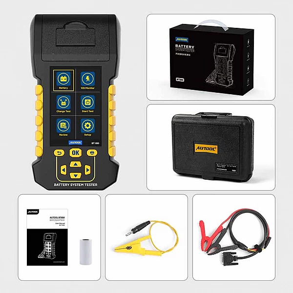 Тестер аккумулятора Autool BT880
