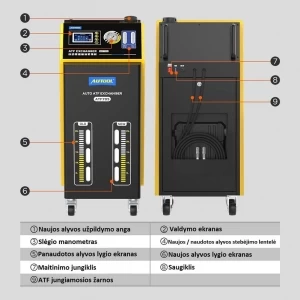 Станция полной автоматической замены масла в АКПП Autool ATF705