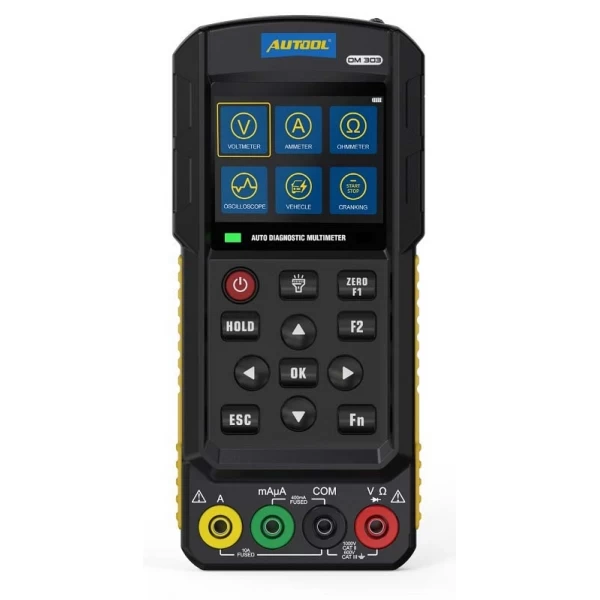Auto diagnostikas multimetrs, Autool DM303