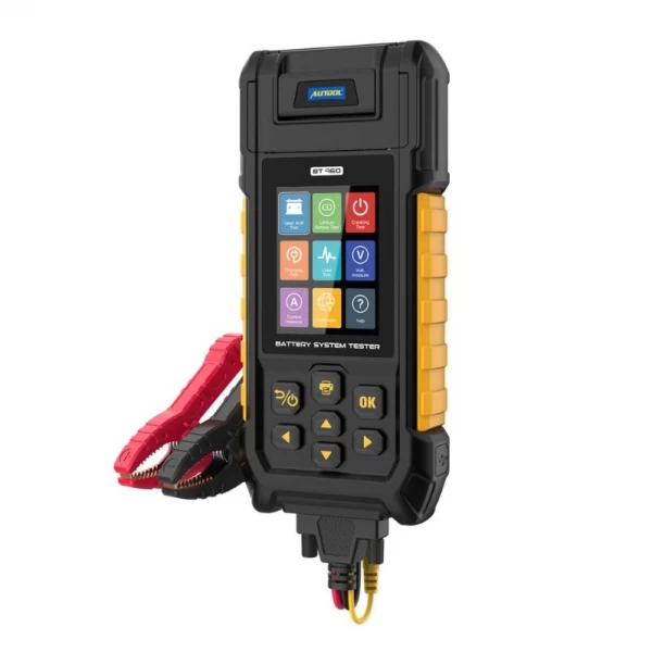 Тестер аккумуляторов со встроенным принтером Autool BT960