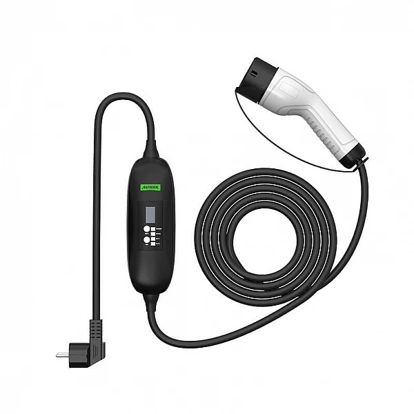 Portable electric vehicle charger AUTOOL C350, 3.3 kW, 14 A