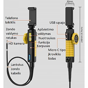 Эндоскоп для смартфонов Autool SVB302
