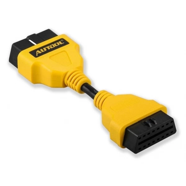 OBDII savienotāja pagarinājuma kabelis Autool, 14 cm