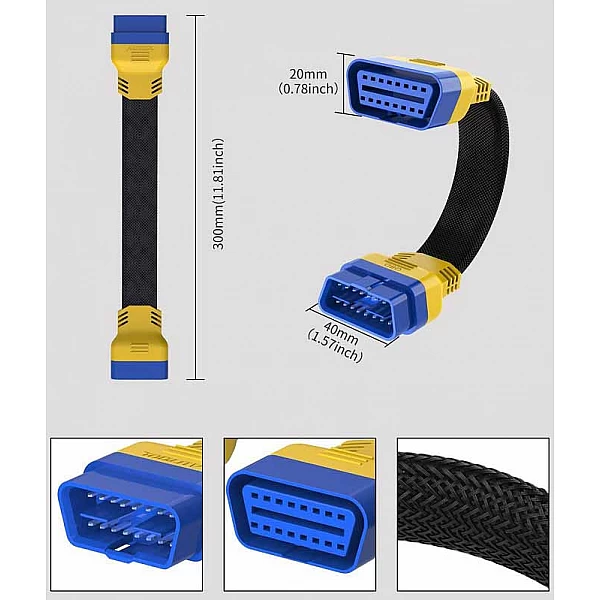 Удлинительный кабель OBDII Autool