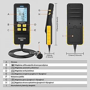 Прибор измерения давления масла в коробке передач Autool PT650