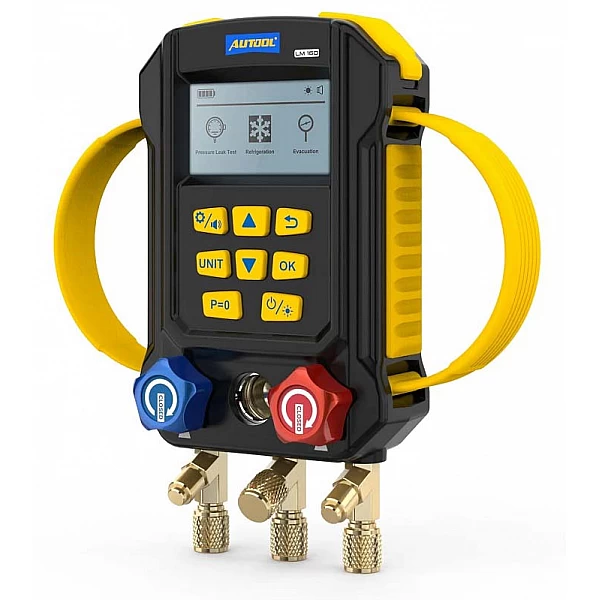 Цифровой манометрический коллектор Autool LM160 для холодильных систем