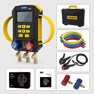 Цифровой манометрический коллектор Autool LM160 для холодильных систем