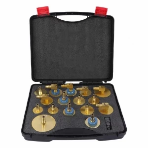 Набор адаптеров для заправки тормозной жидкости Autool, 17 шт.