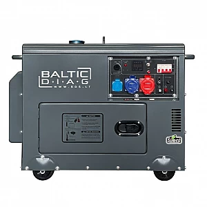 Мобильный дизельный генератор BD9500SE, 7 кВт