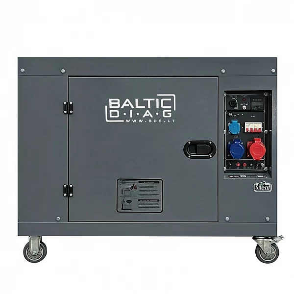Мобильный дизельный генератор BD12500SE, 9,5 кВт