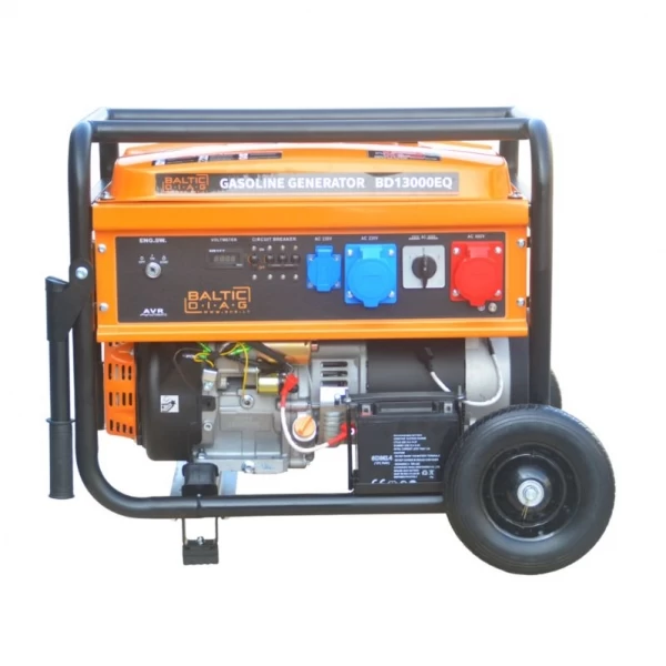 Mobilais benzīna ģenerators 10 kW