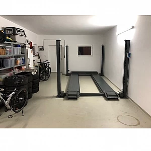 Četru balstu autostāvvietas pacēlājs Smaller