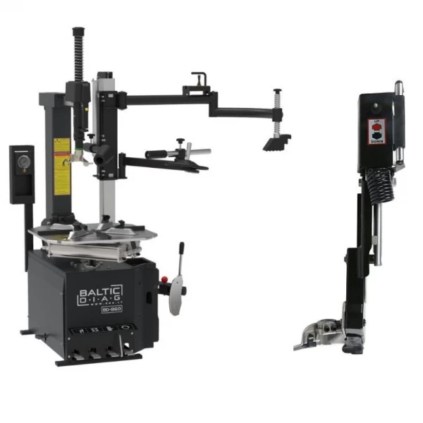 Automatic tire changer BD-860 with leverless mounting system BD-215