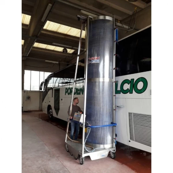 Stacionārā elektriskā autobusu un kravas automašīnu mazgāšanas iekārta Speedy Wash 101 BB