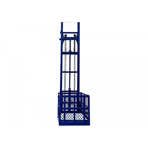 Two-column cargo lift, lifting height 2.4-6 m