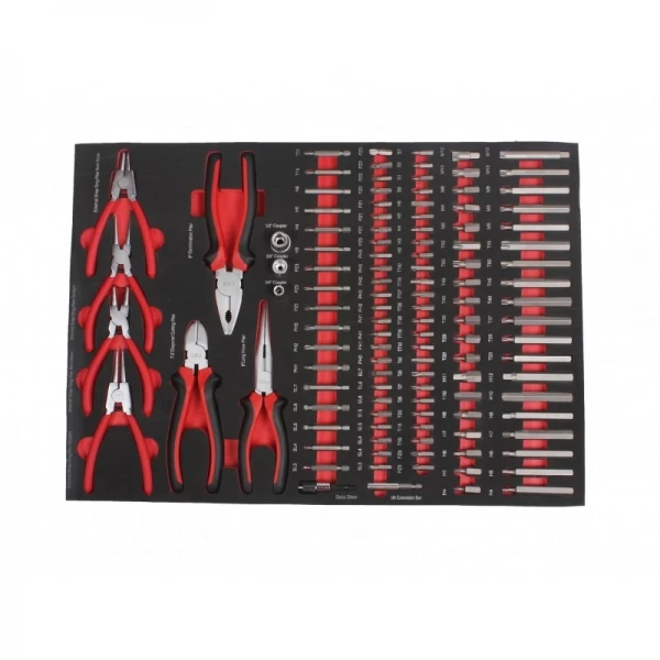Tool trolley with tools, 7 drawers, 319 pcs