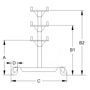 Transmisijas domkrats TJ-T1300