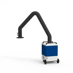 Mobilā dūmu nosūces iekārta ar nomaināmu filtru un 2 m nosūces roku MobilEco M1/1100 FRESHWELD