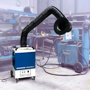 Mobilā dūmu nosūces iekārta ar nomaināmu filtru un 2 m nosūces roku MobilEco M1/1100 FRESHWELD