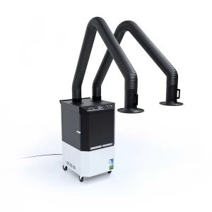 Mobilā dūmu nosūces iekārta ar tīrāmu kārtridža filtru un divām nosūces rokām M4/2200 FRESHWELD