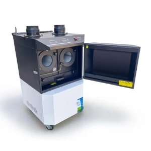 Mobilā dūmu nosūces iekārta ar tīrāmu kārtridža filtru un divām nosūces rokām M4/2200 FRESHWELD